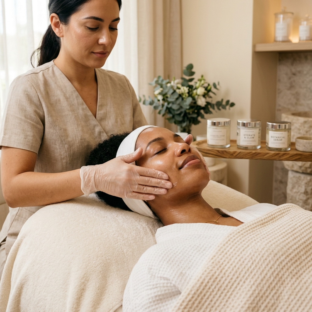 Tratamento facial na Conceito Dermoestética